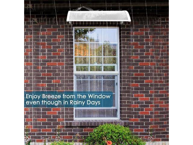 39x39x22 Outdoor Door Window Awning Canopy P485559