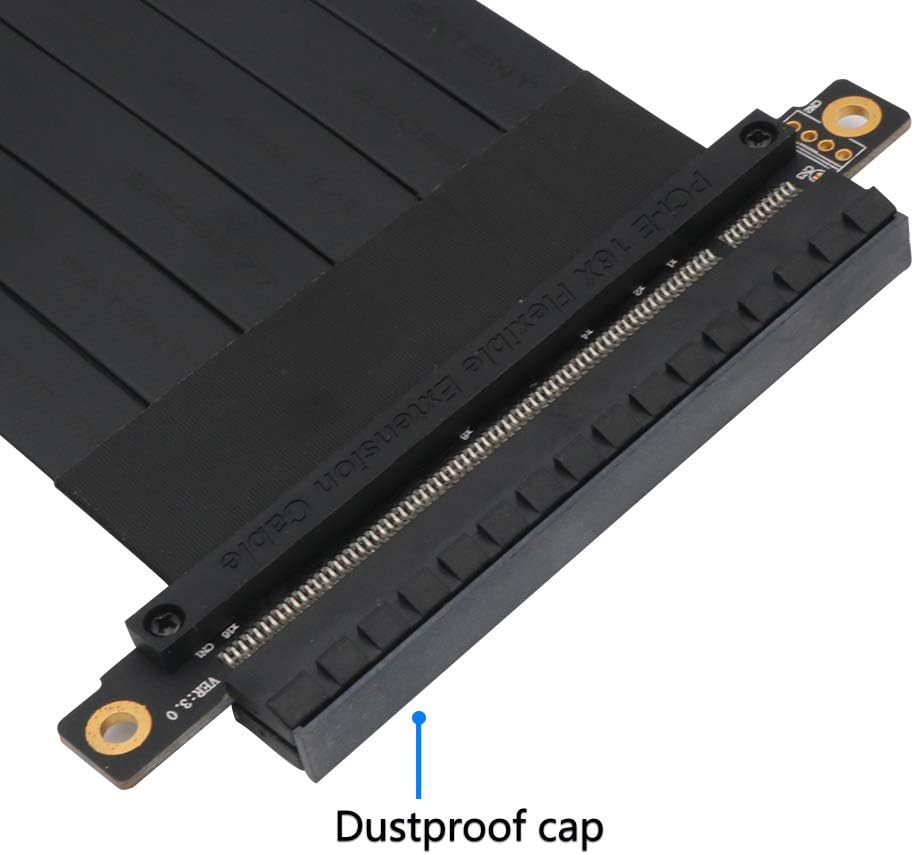 PCIe 16x Extension Riser Cable 90 Degree 20cm R464605