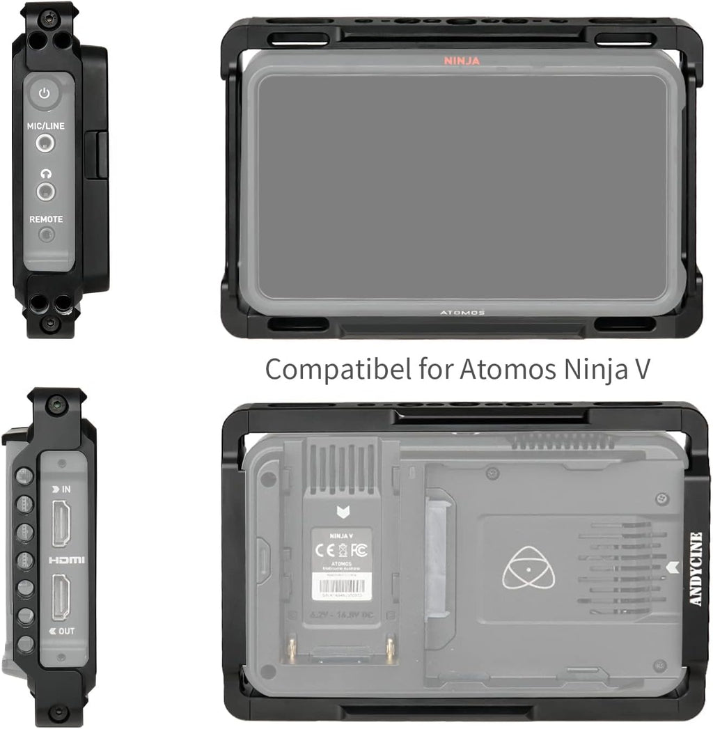 Monitor Cage with Sunhood and HDMI Cable Clamp Q2837
