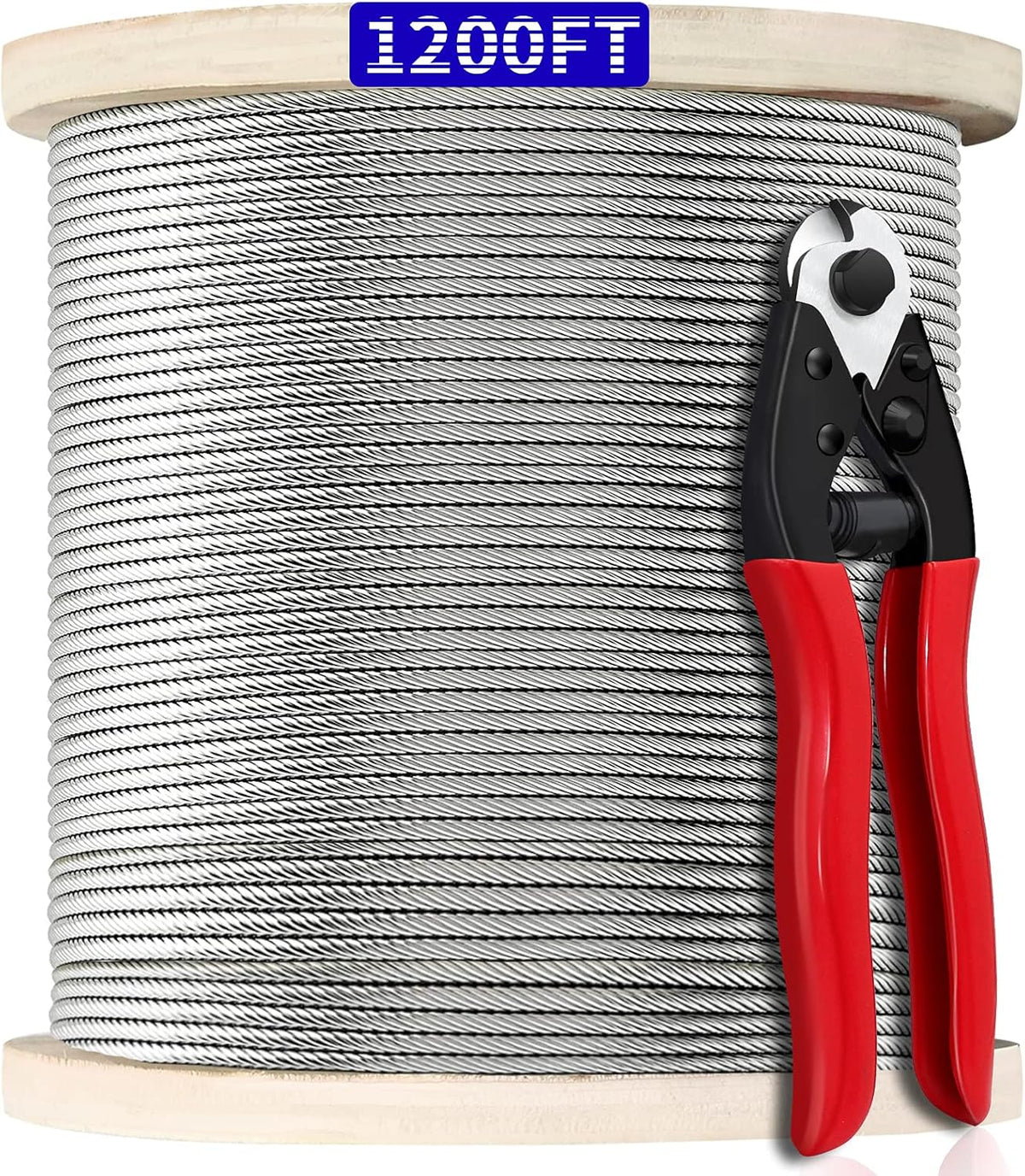 1/8 T316 Stainless Steel Cable 7 x 7 Strands I396700