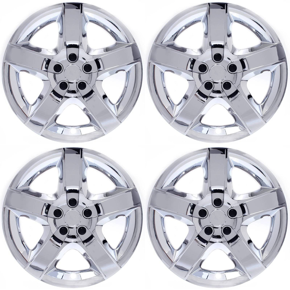 Set of 4 Chrome 17 inch Hub Caps K186537