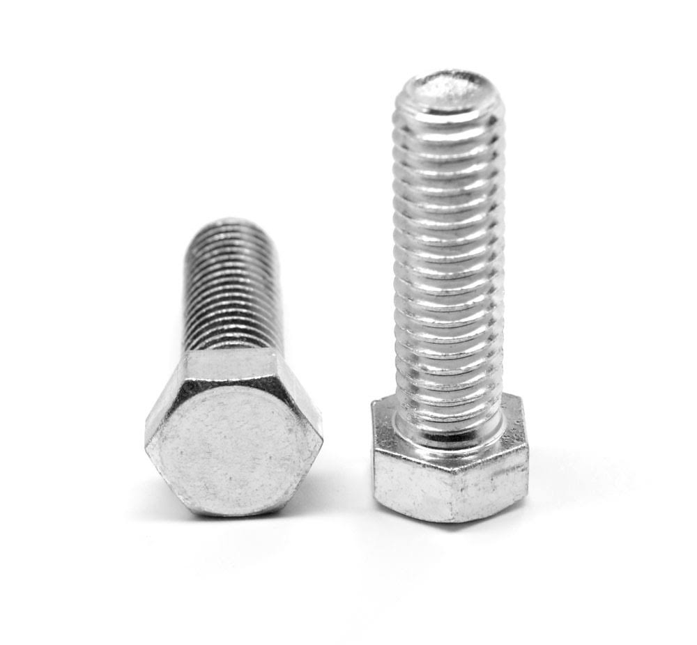 Coarse Thread Hex Cap Screw Full Thread Stainless Steel 18-8 W289372