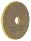 Scotch-Brite Clean u0026 Shine Pad, 23 in, 5/Case B614100