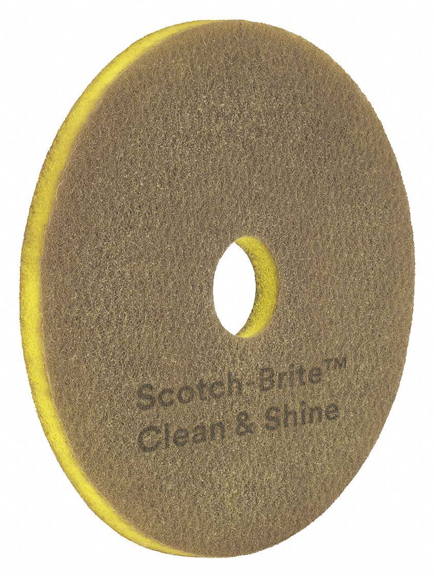 Scotch-Brite Clean u0026 Shine Pad, 23 in, 5/Case B614100
