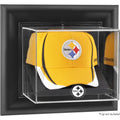 Black Framed Wall-Mountable Cap Display Case W26253