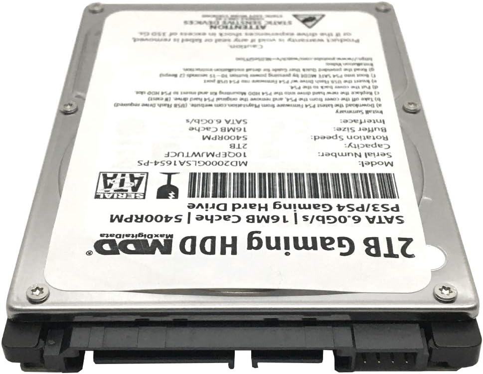 2TB 5400RPM 8MB Cache SATA 6.0Gb/s 2.5 Hard Drive F8694