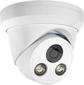 5MP Full-Color PoE IP Outdoor Dome Security Camera with 2.8mm Fixed Lens Q5015