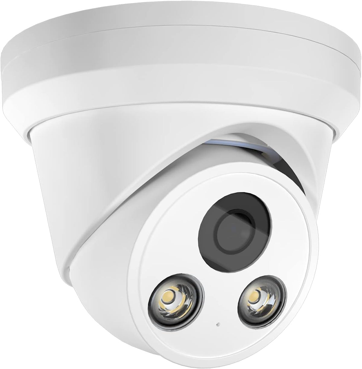 5MP Full-Color PoE IP Outdoor Dome Security Camera with 2.8mm Fixed Lens Q5015