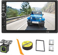 Double Din Car Stereo with Bluetooth & Rear-View Camera L675