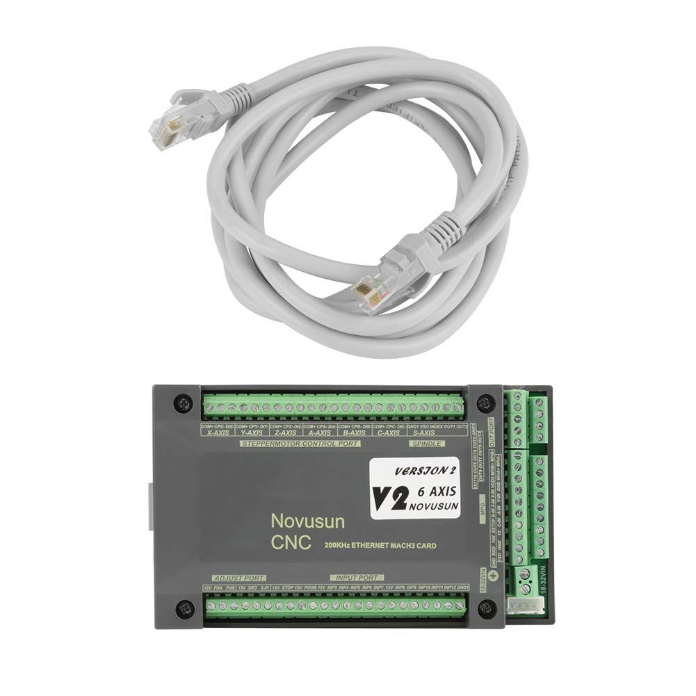 6 Axis MACH3 Stepper Motor Driver Control Module V601084