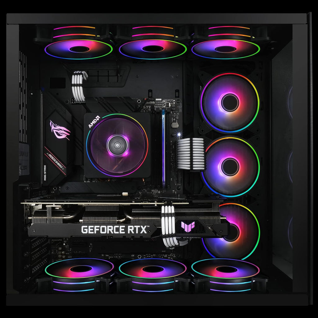 120mm RGB PWM Case Fan 5 Pack J173056