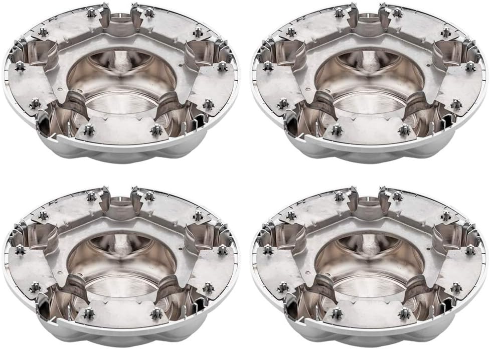 4 Packs 7 Center Cap with 5-Lug Steel Wheel Chrome R393493