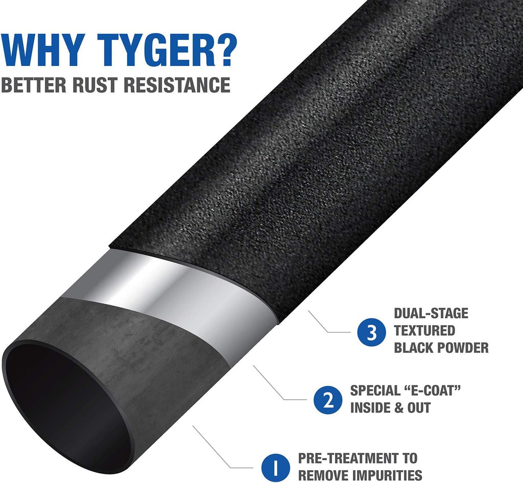 Textured Black 3.5 inch Running Boards Side Step Nerf Bars X9952