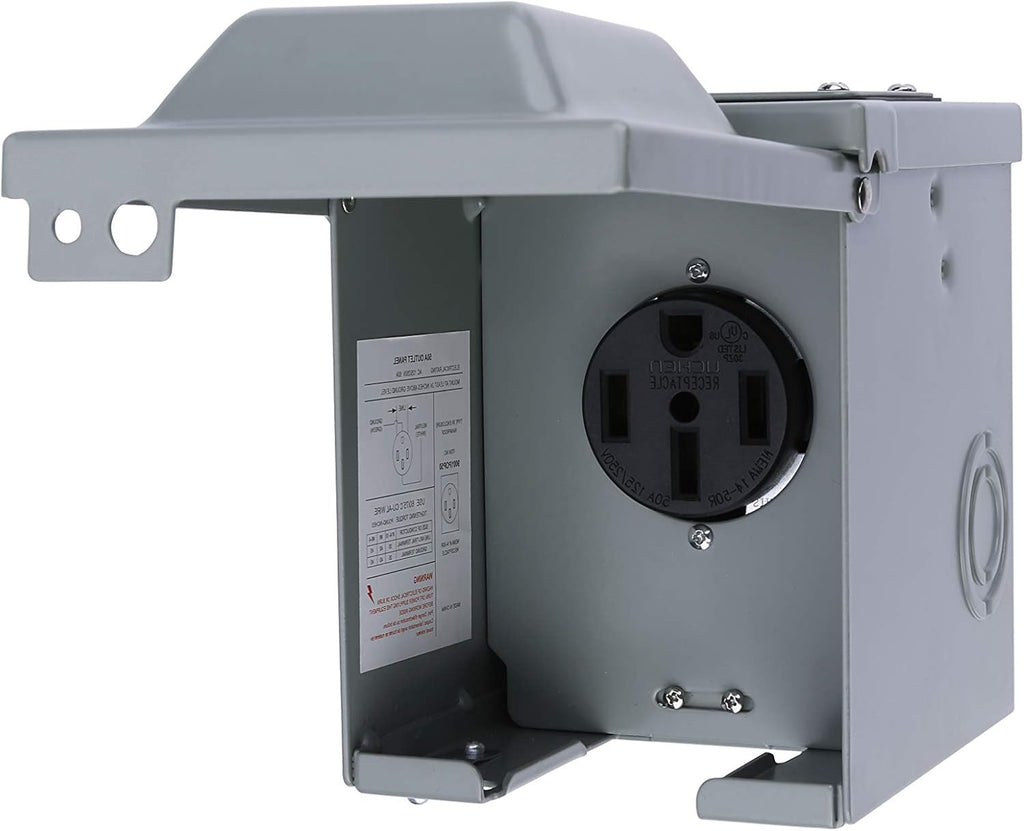 50 Amp 125/250 Volt Power Outlet Box C331