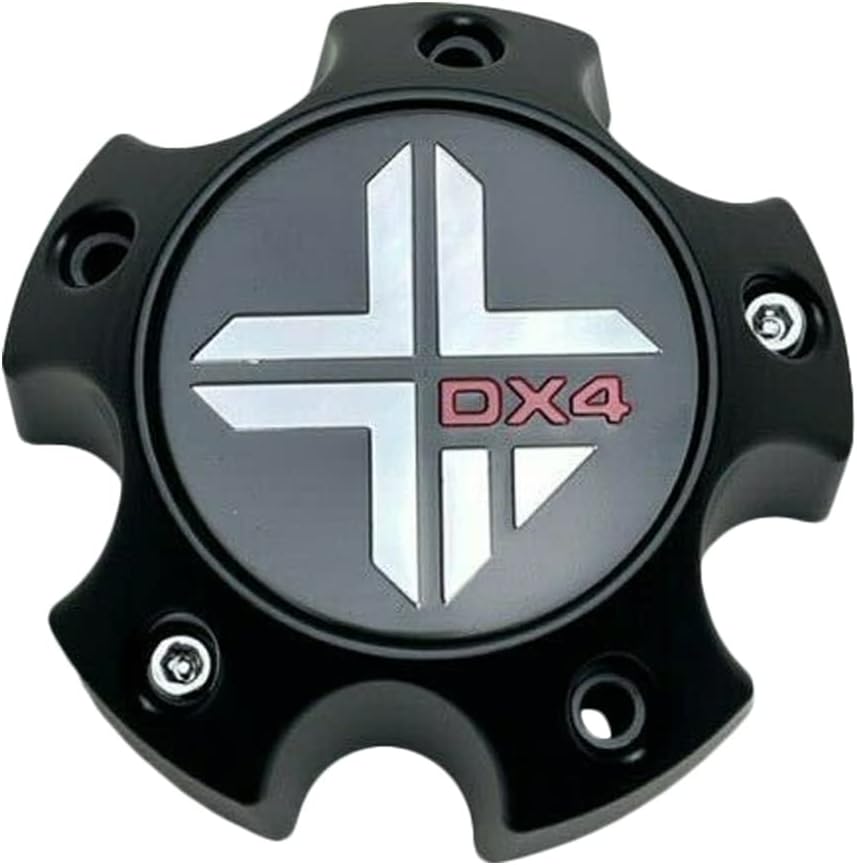 Matte Black Wheel Center Cap 5 Lug Pack of 2 S578146