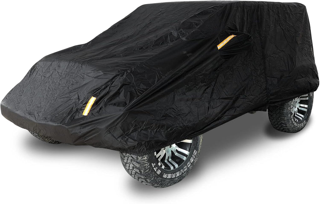 4 Door Full Car Cover with Driver Door Zipper L90829
