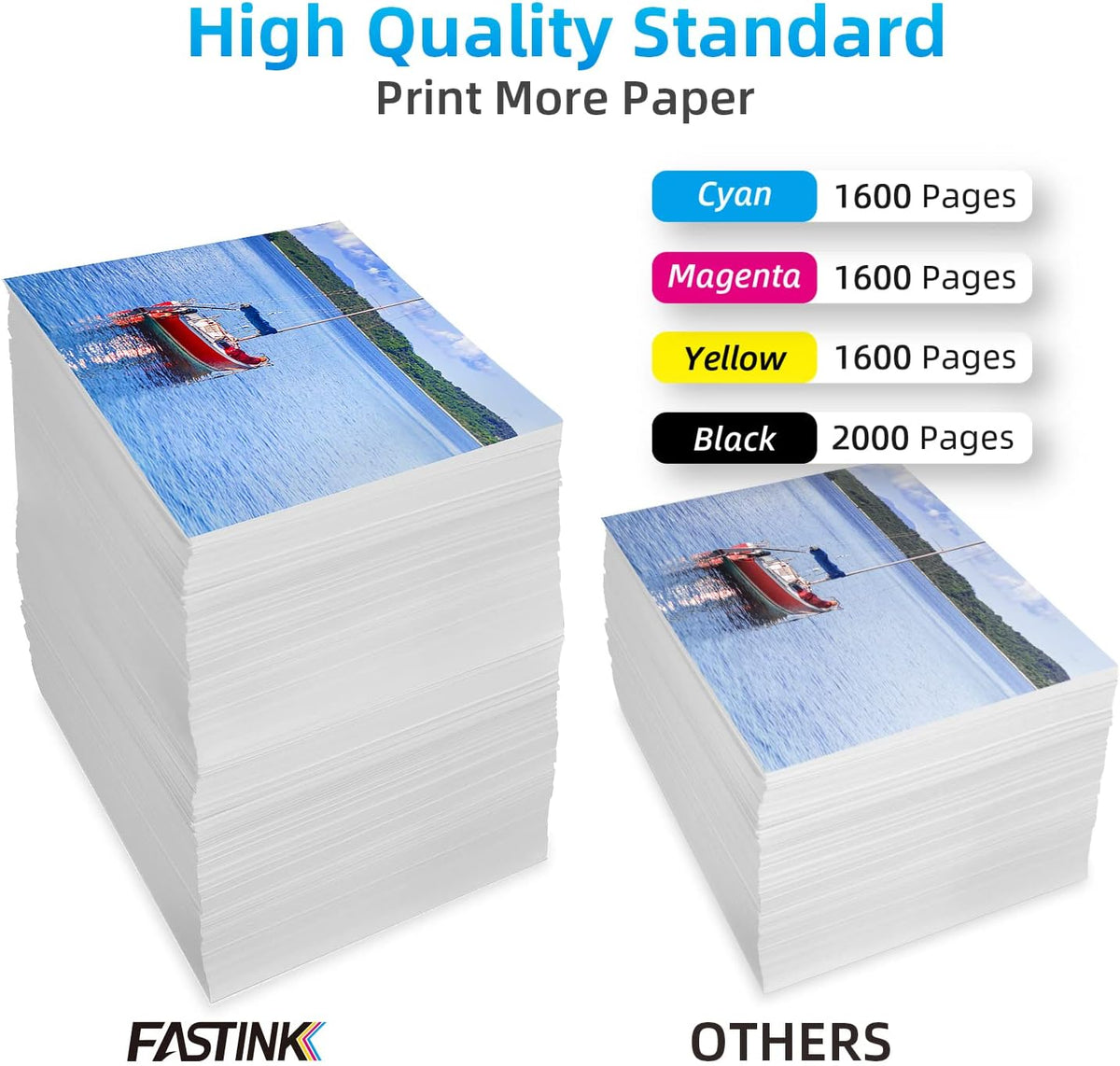 Compatible 952XL High Yield Ink Cartridges 4-Pack U19946