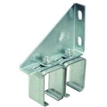 Wall Mount Adjustable Double Box Rail Bracket Galvanized Steel Case of 10 C35767