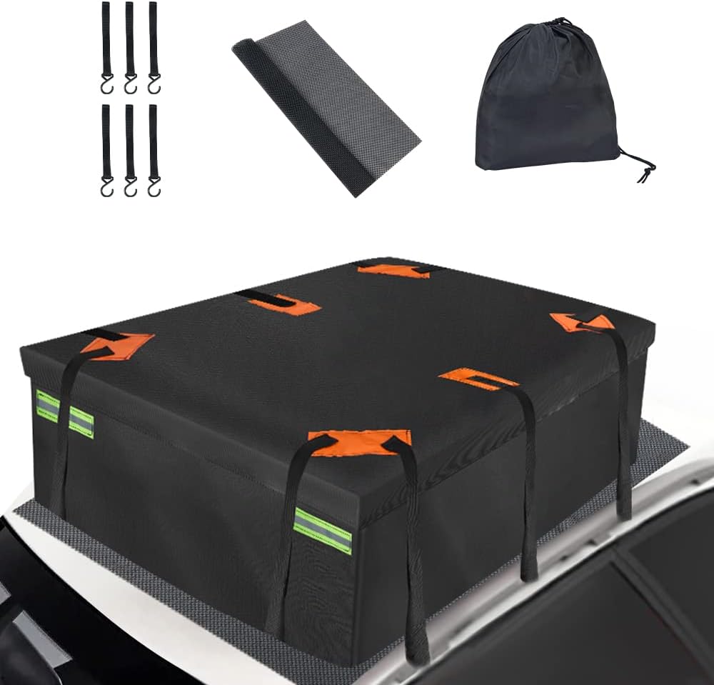 Hitch Cargo Carrier Bag with 6 Reinforced Straps V70707