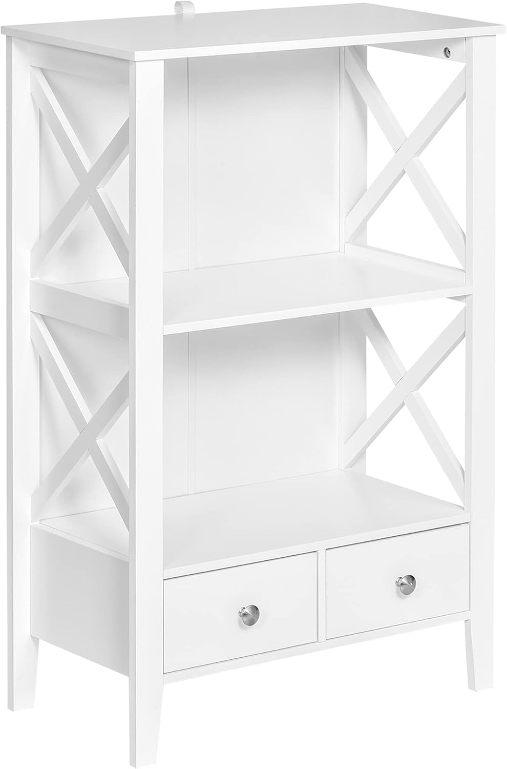 Grey Bathroom Storage Cabinet with 3 Shelves H612333