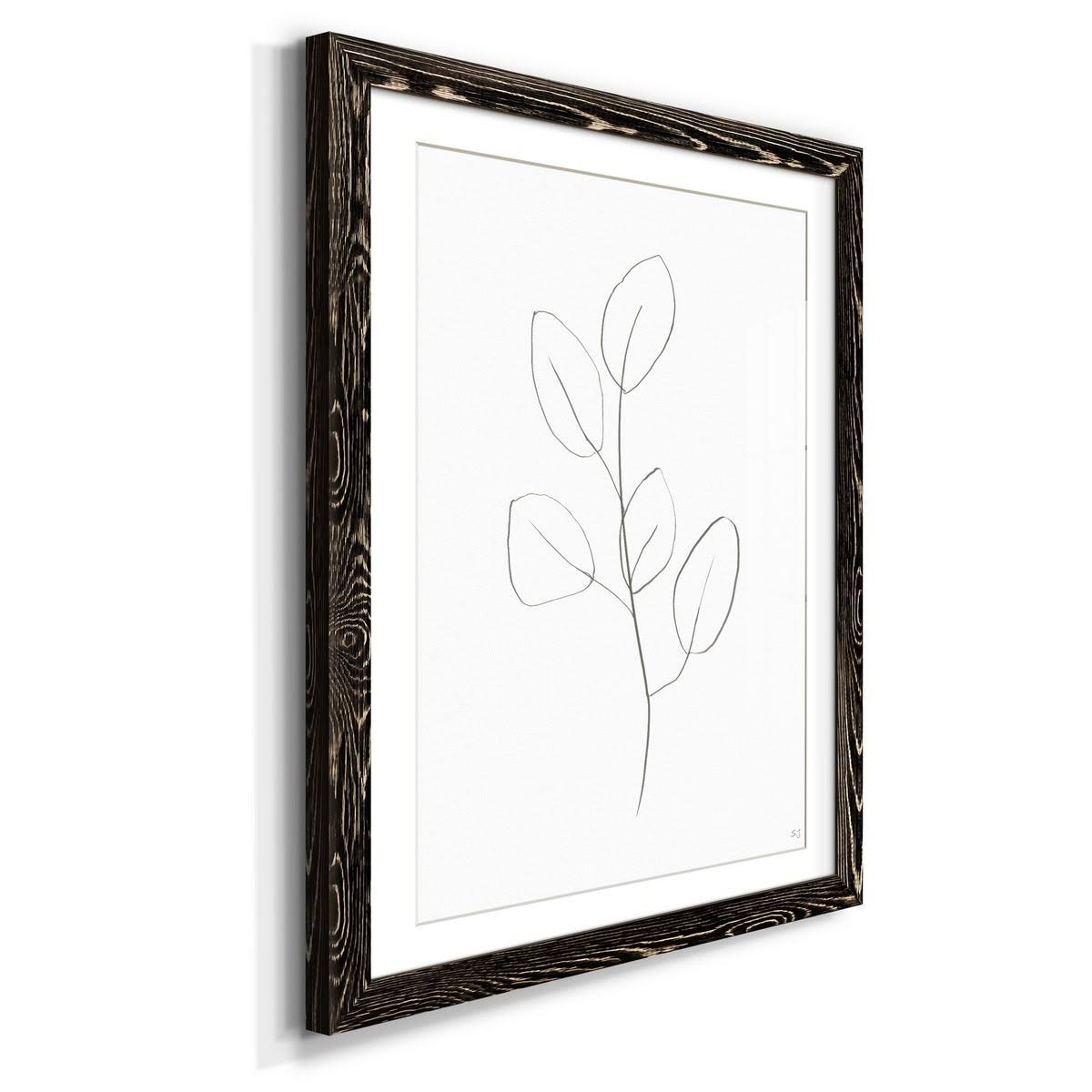 Framed Print 20x24 White M76516