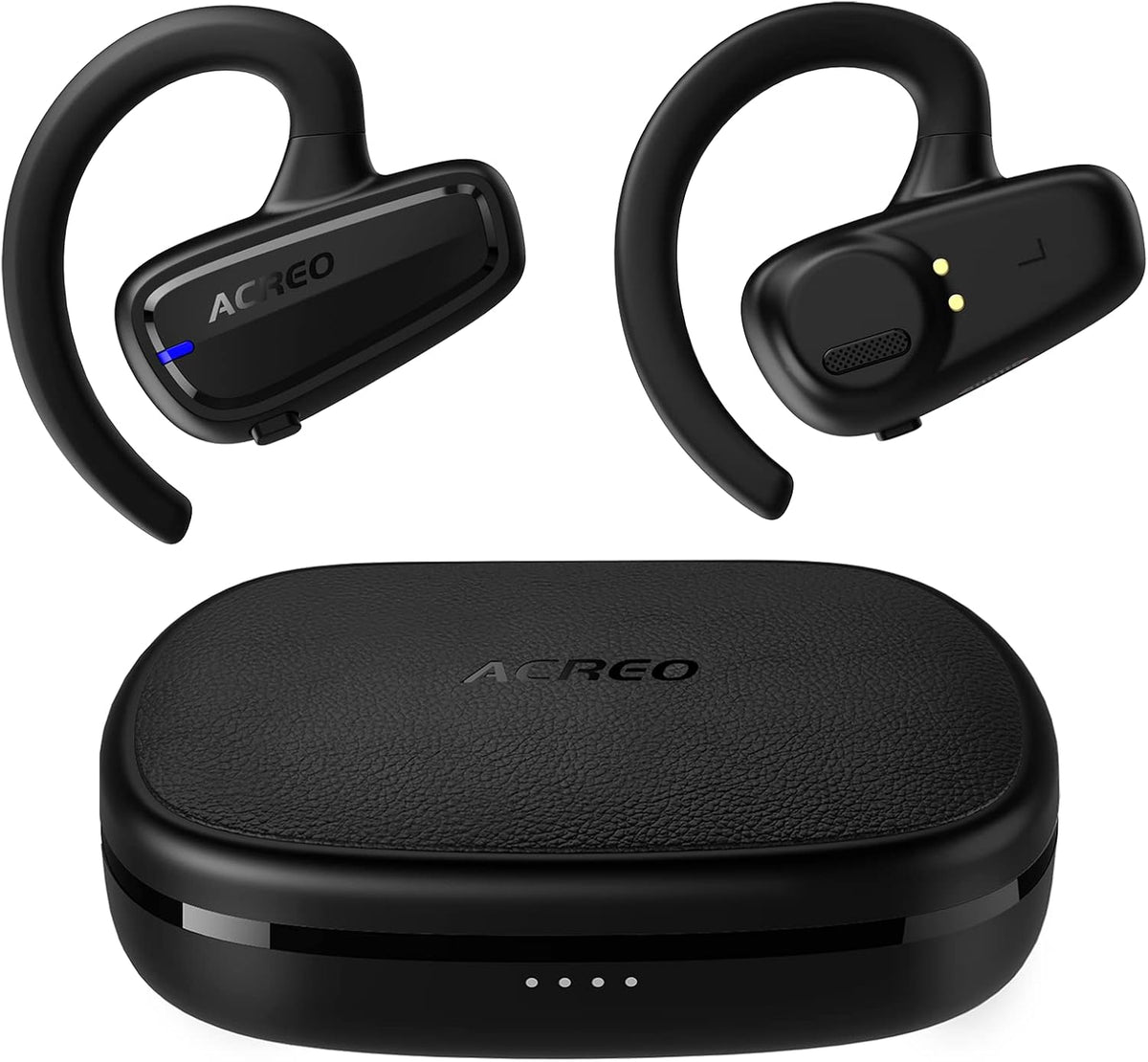 Open Ear Wireless Earbuds with Earhooks, 18 Hours Playtime, IPX7 Waterproof R523