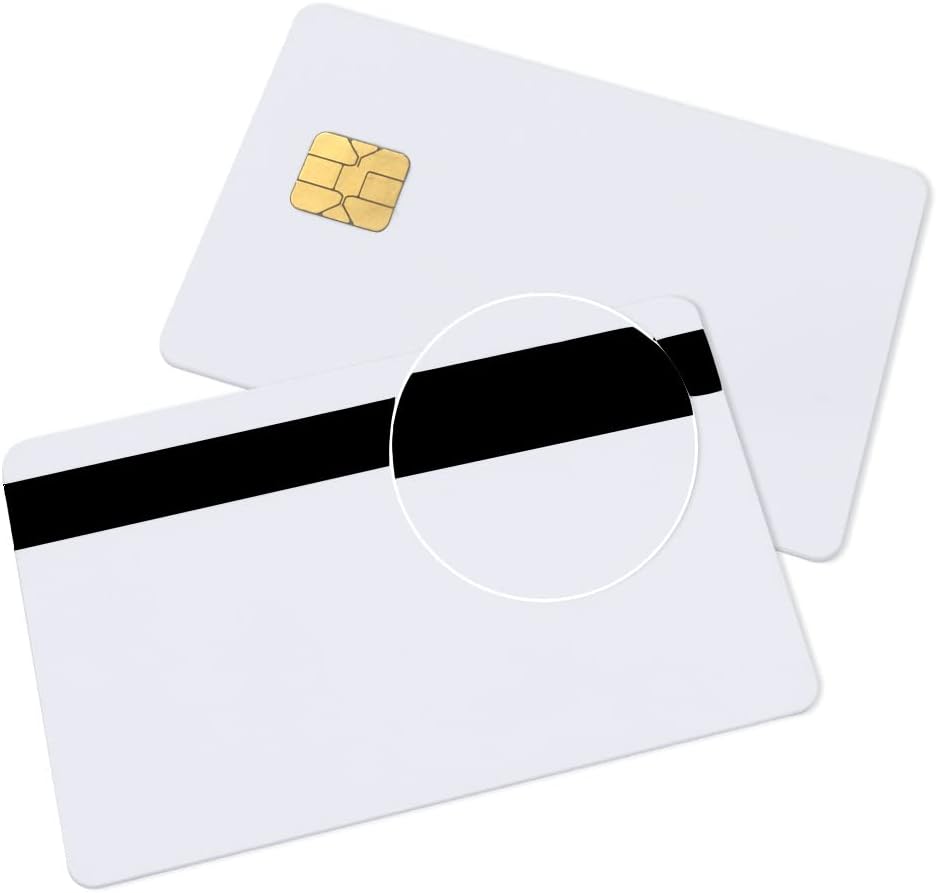Java Card 80K EEPROM Smart Chip Card with Magnetic Stripe 3 Pack X937703
