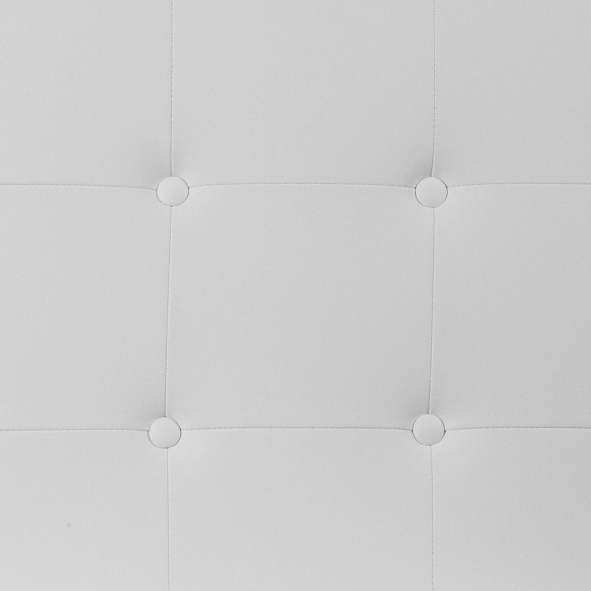White Upholstered Panel Headboard, Twin O401