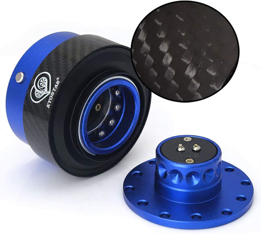 Carbon Fiber Steering Wheel Quick Release Hub Adapter Q40124