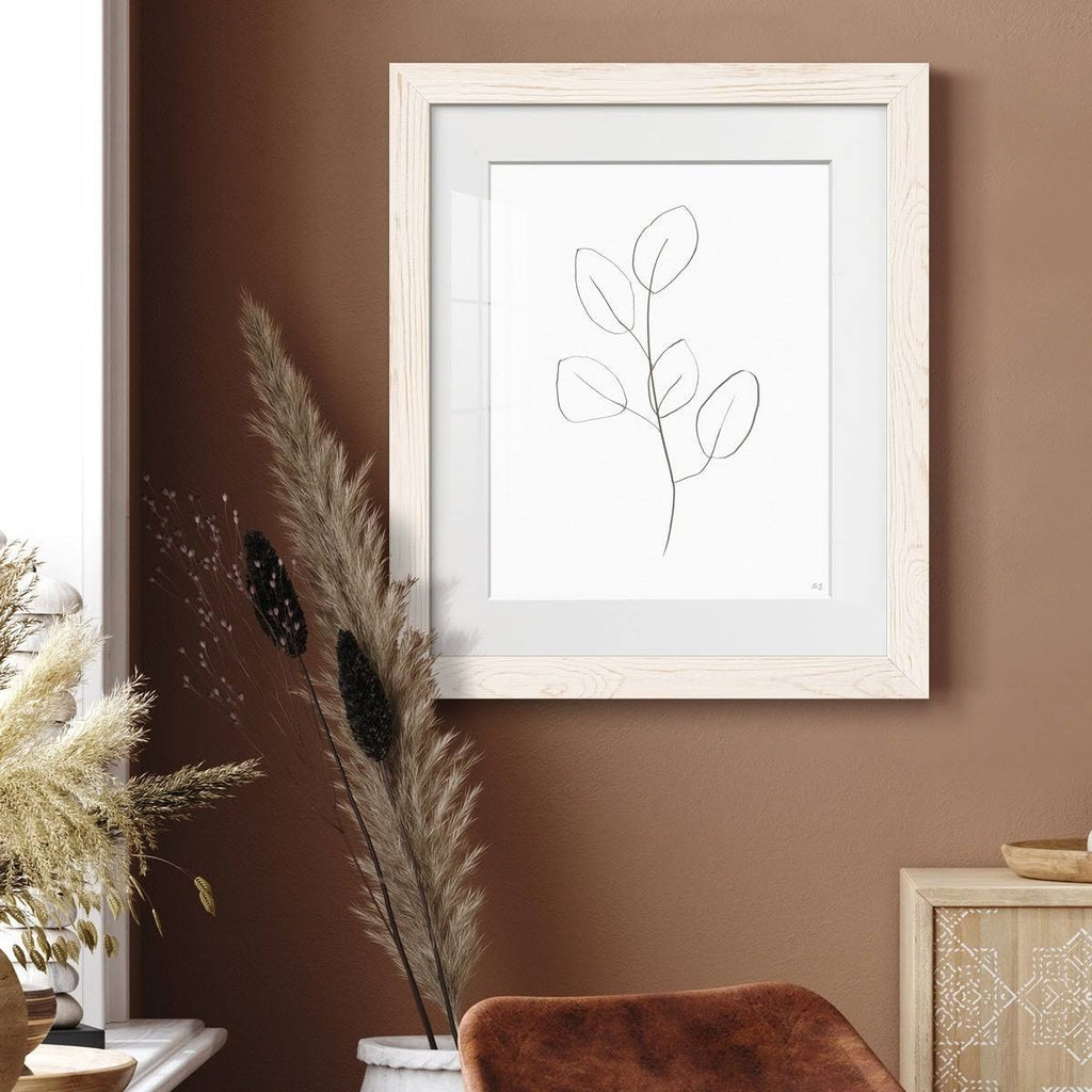 Framed Print 20x24 White M76516