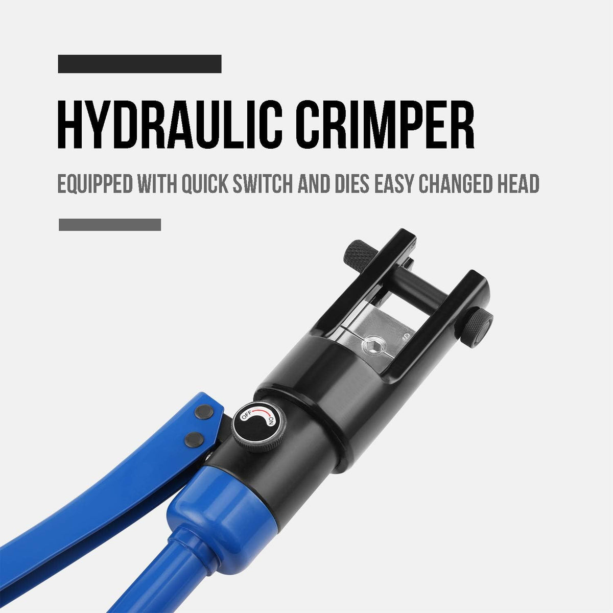 6 AWG to 4/0 AWG Hydraulic Cable Lug Crimping Tool U3527