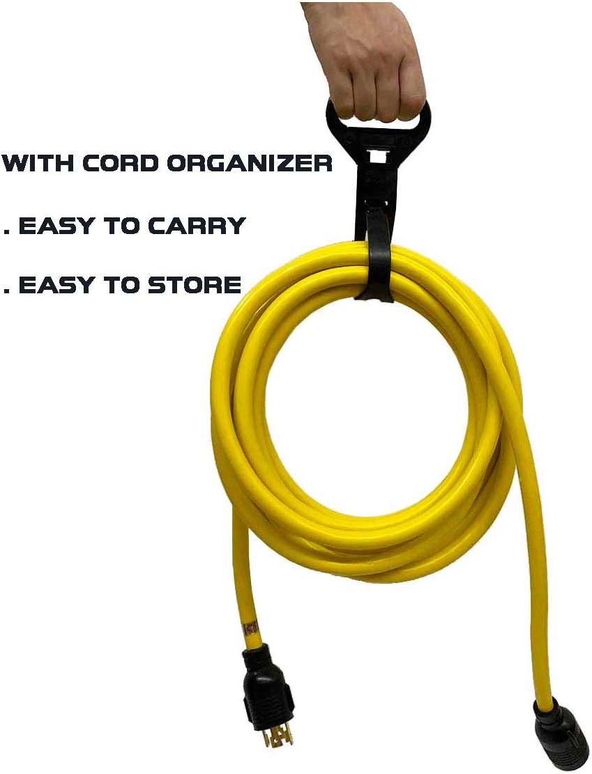 40Ft 30 Amp 125/250V 4 Prong Generator Extension Power Cord O4500
