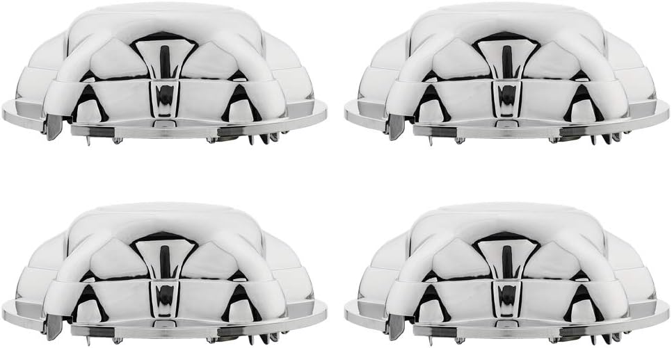 4 Packs 7 Center Cap with 5-Lug Steel Wheel Chrome R393493