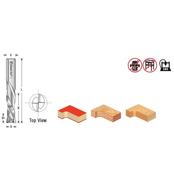 Solid Carbide Compression Spiral A6781