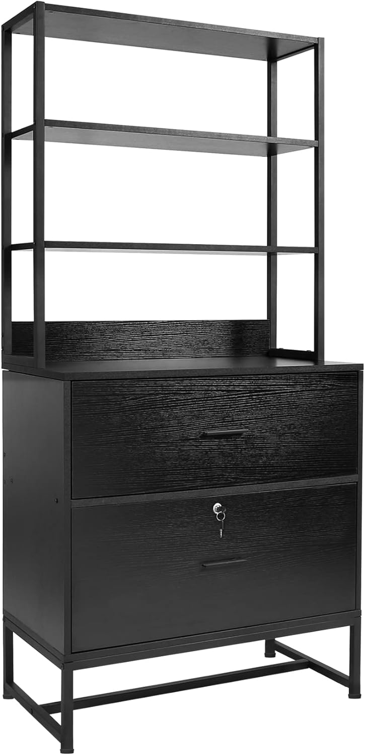 2 Drawer File Cabinet with Lock J860811