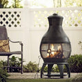 Cast Iron Wood Burning Chiminea B5546