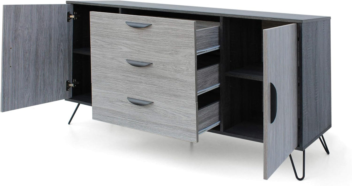 Grey Oak Cabinet R507893