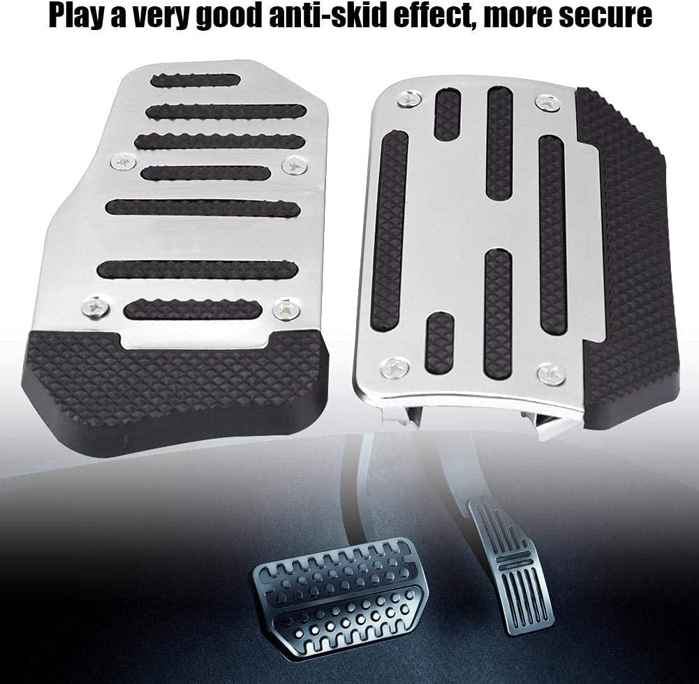 Brake Pedal Cover Accelerator Pad Alloy Nonslip O334