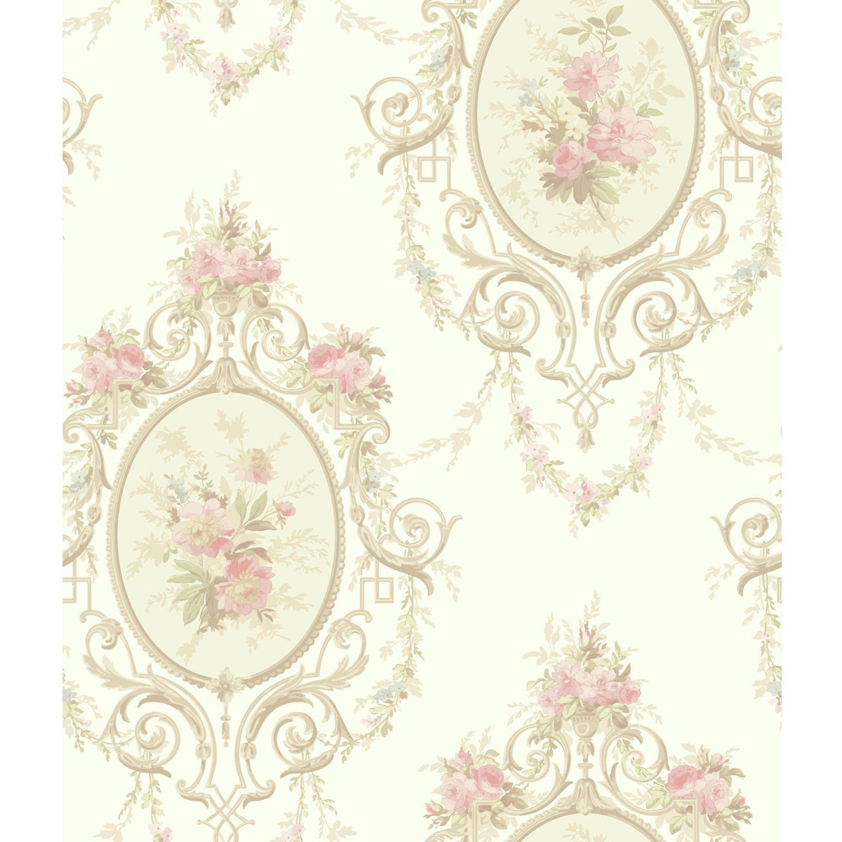 Neoclassic Cameo Wallpaper I669045