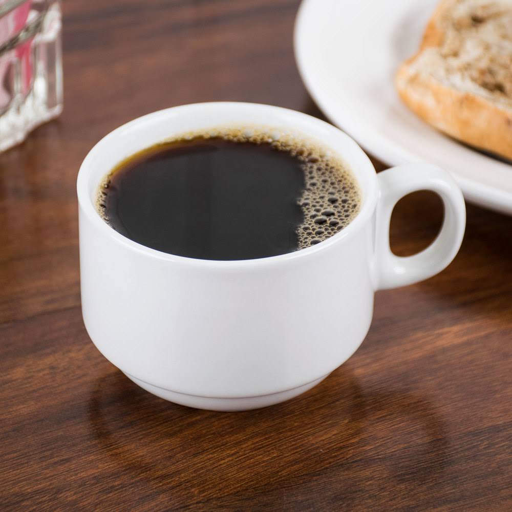 7 oz White Stackable Cup I4470