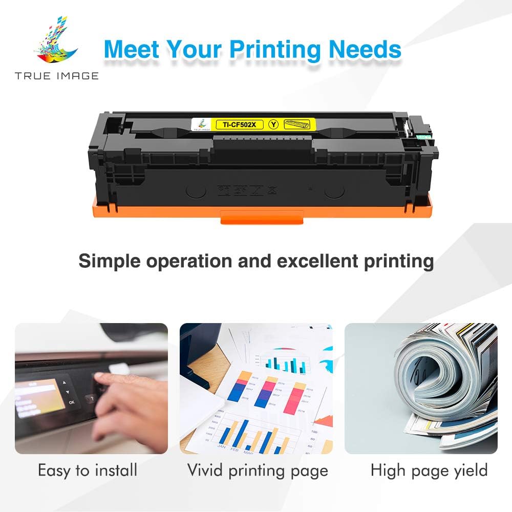 Compatible Toner Cartridge Replacement 4-Pack F8483