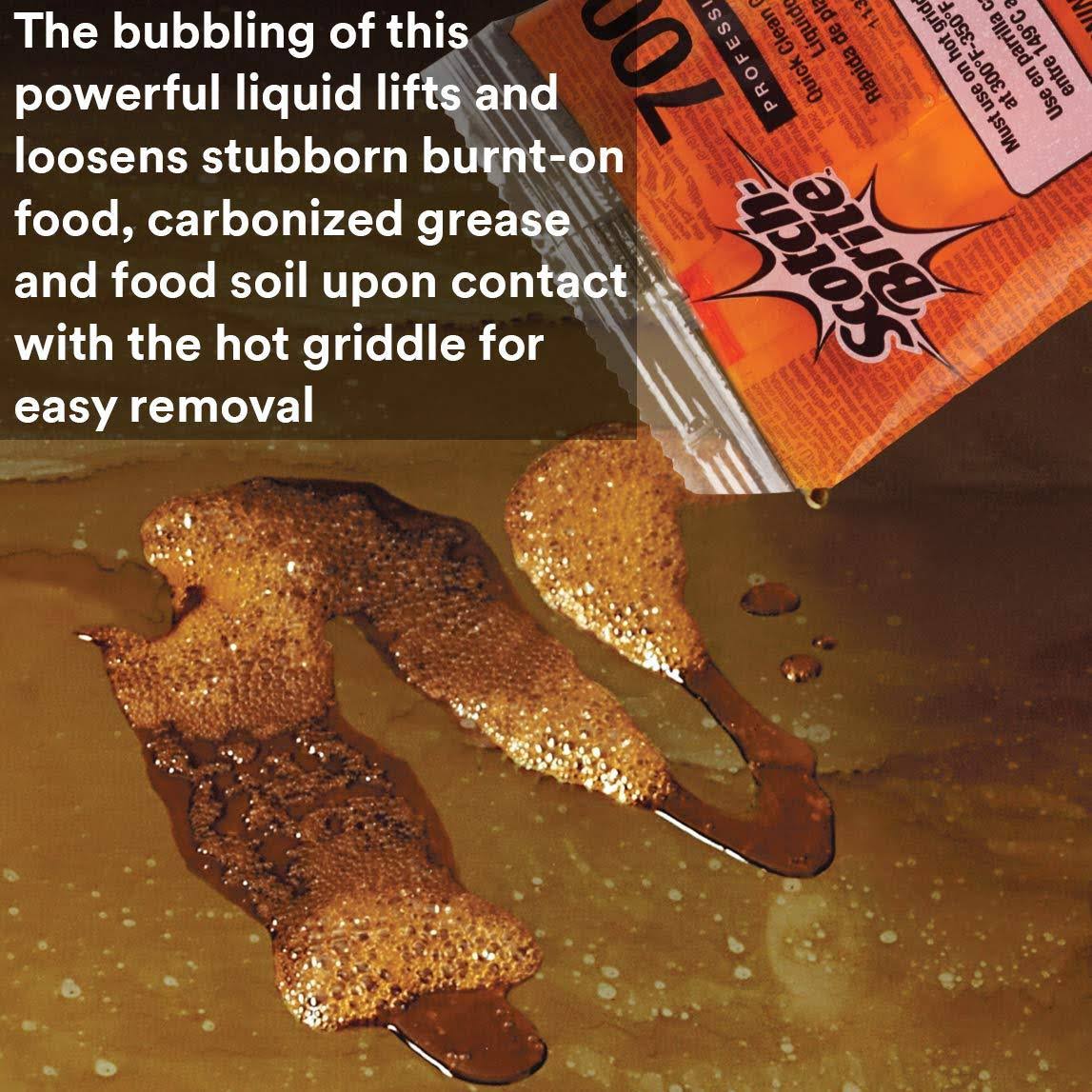 Liquid Griddle Cleaner 3.2-Ounce Packets Case of 40 H2225