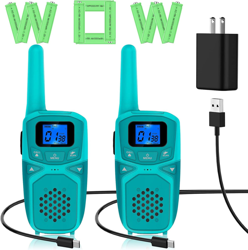 Rechargeable 4 Pack Walkie Talkies I624081