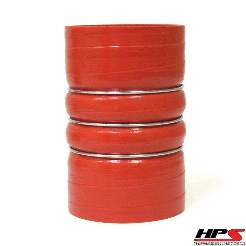 3-7/8x22 ID 6x22 Long High Temp 4-ply Aramid Reinforced Silicone Coupler Hose W944