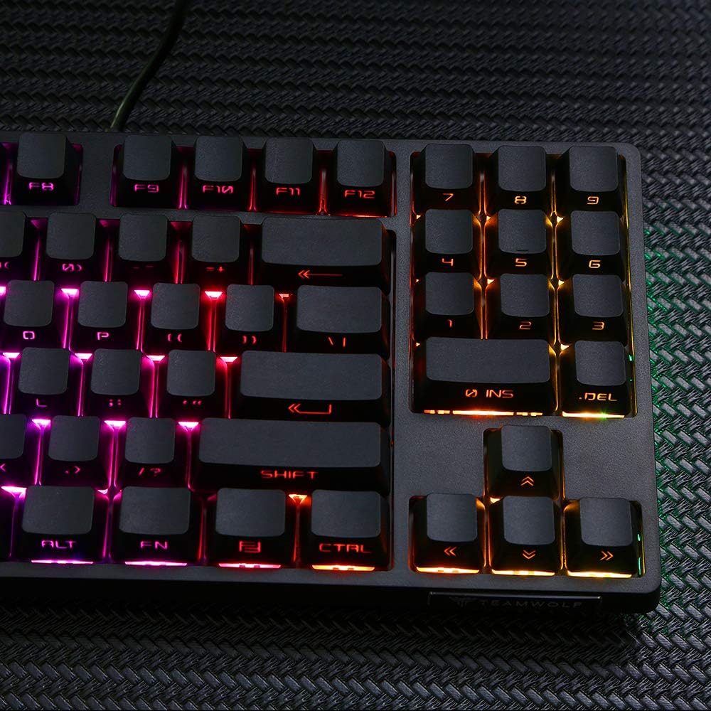 89 Keys Mechanical Gaming Keyboard with Cherry MX Blue Switch E121