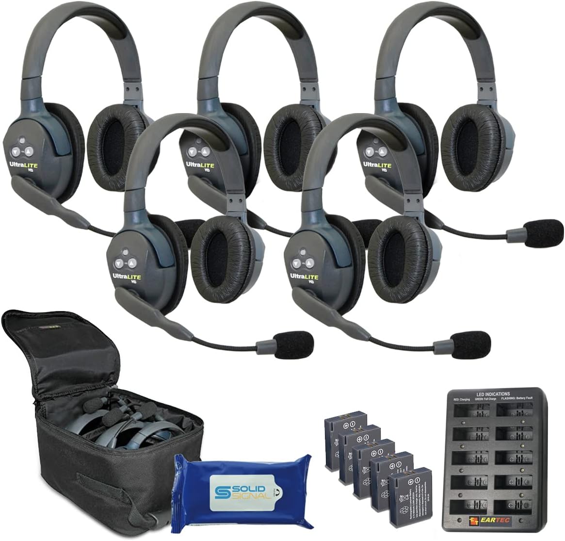 Full Duplex Wireless Headset Communication for 2 Users E70578