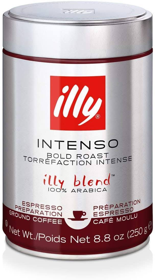 Dark Roast Ground Espresso Coffee 8.8 oz Pack of 4 G68509