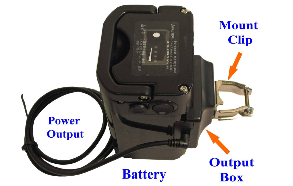 36V 11.6Ah Lithium Ion E-Bike Battery R420