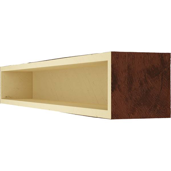 Knotty Pine Faux Wood Fireplace Mantel V366721