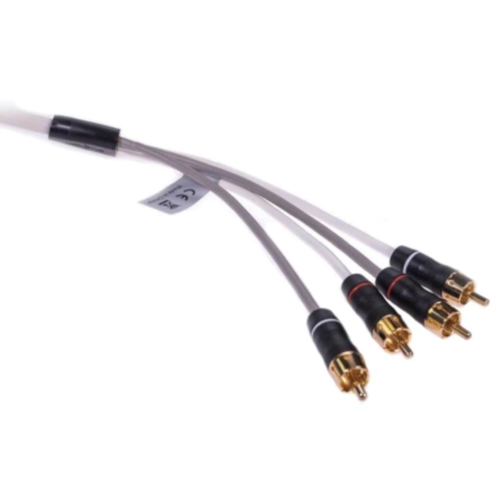 12& 4-Way Shielded RCA Cable X2596
